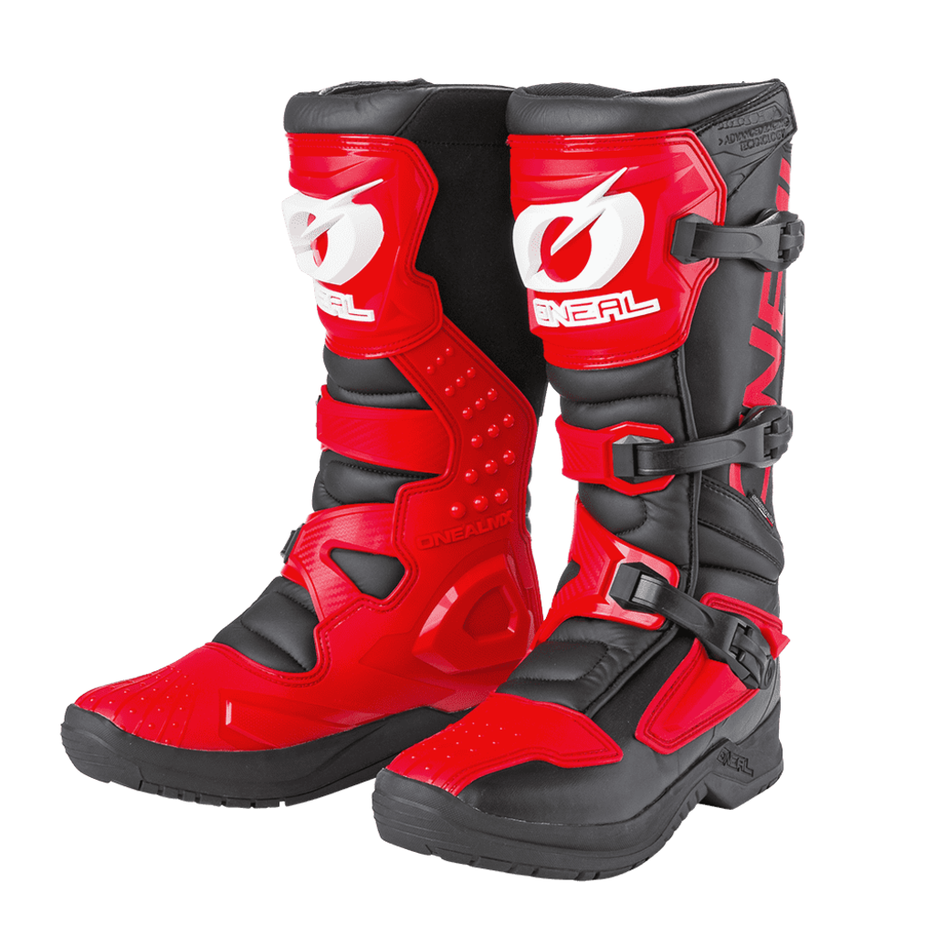 Мотоботы ONEAL RSX red/black