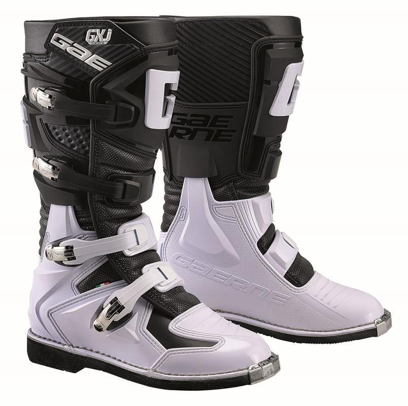 Мотоботы GAERNE GX-J black/white